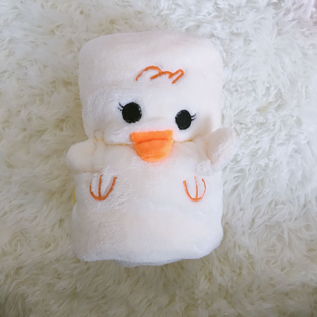 Sáng tạo dễ thương phim hoạt hình san hô lông cừu chăn văn phòng bìa chân lớp học nap chăn mền giản dị - Ném / Chăn chăn nỉ cho bé