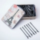 Trẻ em kẹp tóc kẹp tóc từ Liu bên bờ biển clip cô gái tóc phụ kiện tấm tóc hình chữ U clip thép đen kẹp mũ bé trâm cài tóc đơn giản