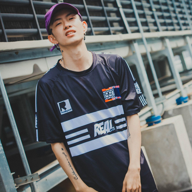 【Realsport】1992 QUICK-DRYING 宽松速干吸汗T恤 夏季街头