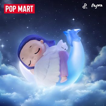 Popmart Nyota Free Growth Figure Blind Box Trendy Toy Cute Gift Creative Ornament