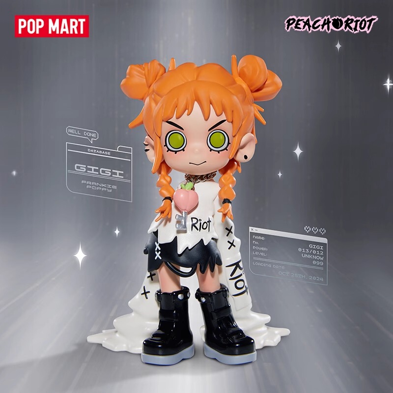 Popmart Lil Peach Riot Little Rebellious Peach Is Coming Soon! Blind Box Figurine Gift