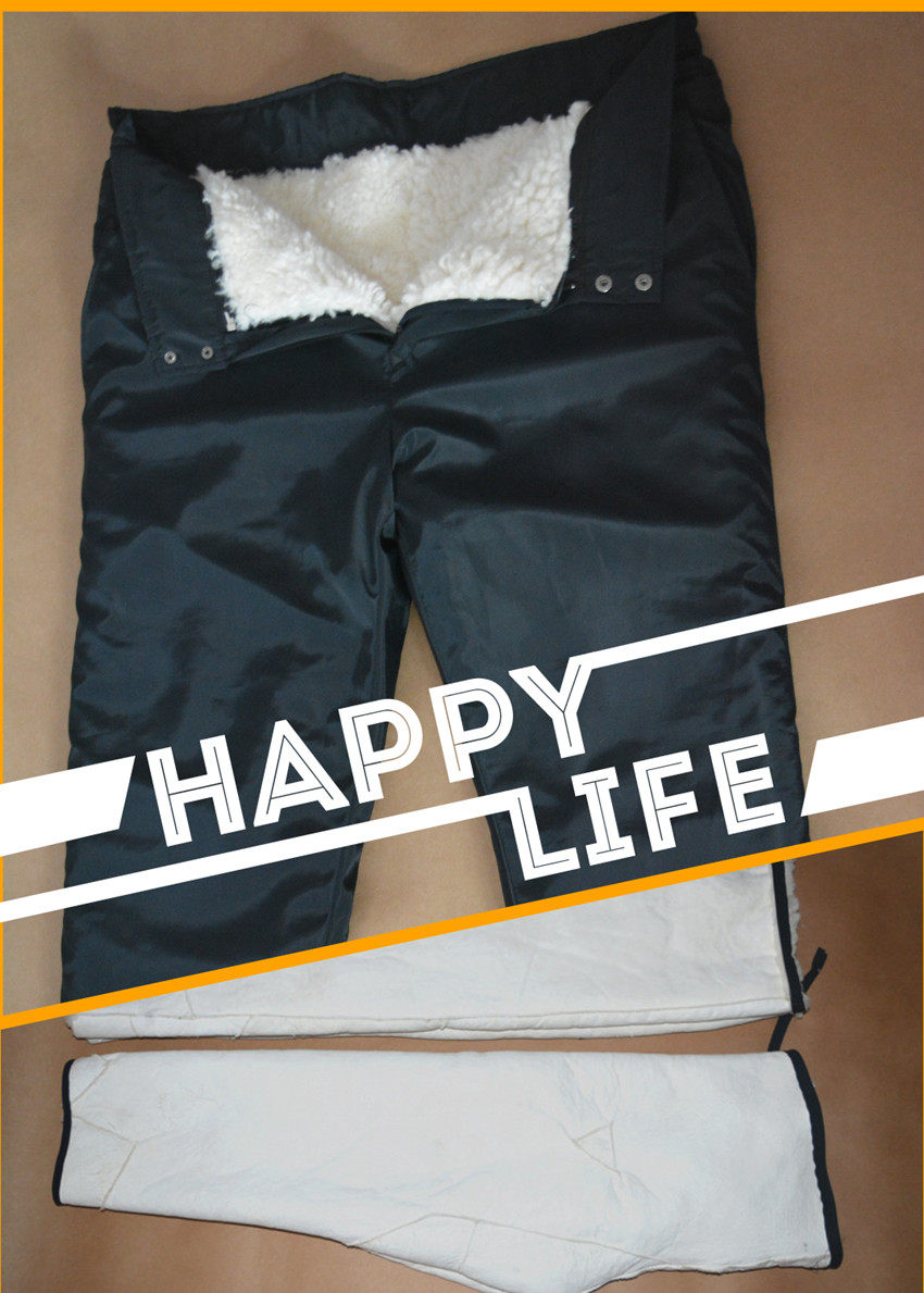 Pantalon cuir homme droit pour hiver - Ref 1484183 Image 26