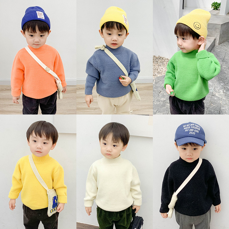 Baby parent-child clothing 2020 autumn new a family of three and four sweaters baby Foreign school family clothing children's fashion clothes