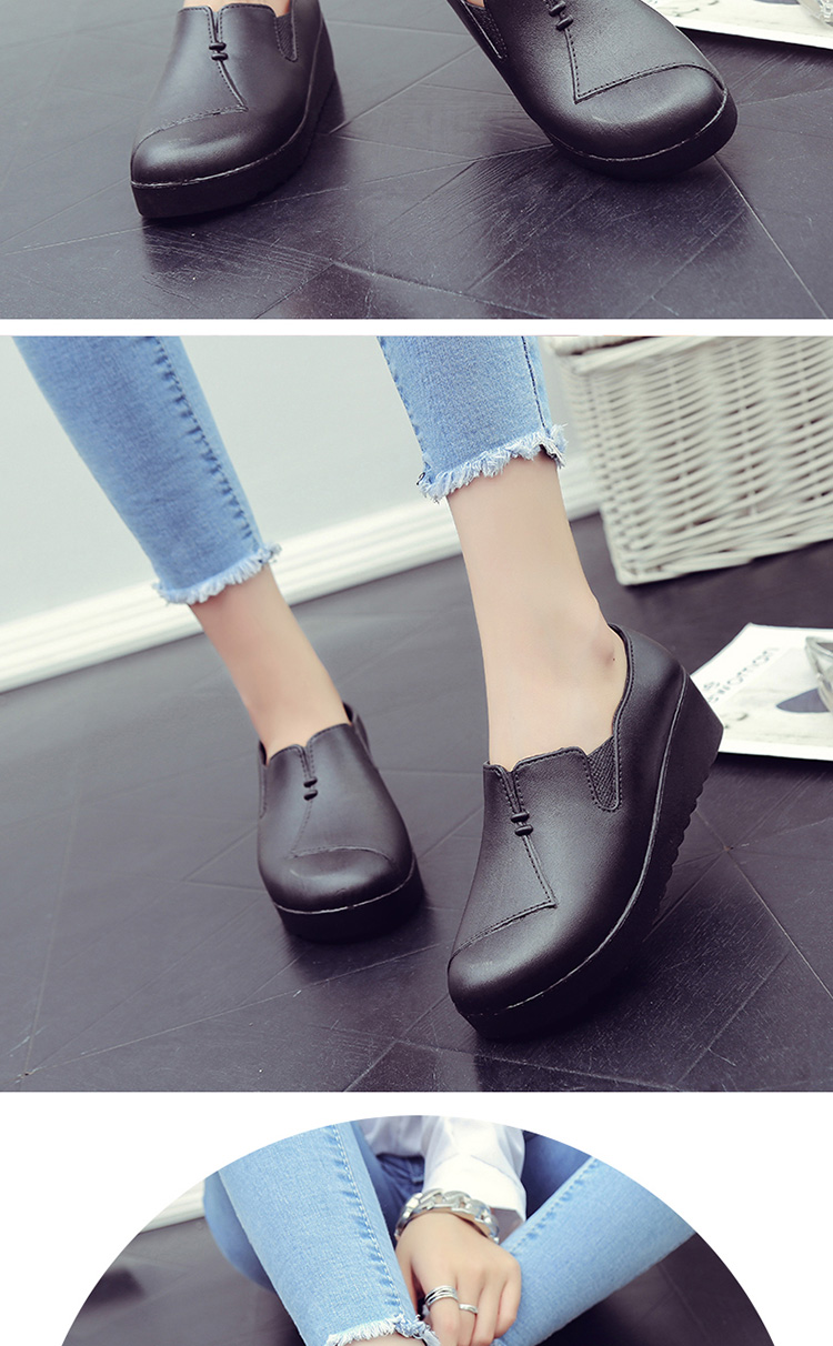 Giày cao gót nông mưa cho nữ thời trang giày người lớn giày đi mưa ống ngắn chống trượt giúp giày y tá nhà bếp giày không thấm nước giầy đi mưa