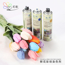 Flower spray colorant dry flower spray dyeing rose beads luster spray self-painting colorant dye florist supplies