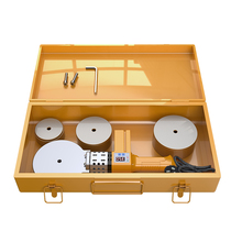 Constant temperature non-stick hot melt device PE110 fusion machine high power PPR water pipe hot melt machine plastic welding water pipe butt