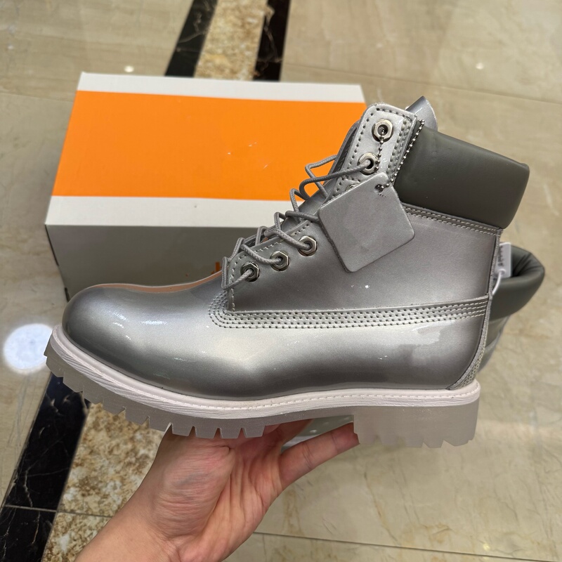 Big Yellow Boots That Can'T Be Kicked Apart, Venedacarter Collaboration, First-Layer Cowhide, Unisex Couple Outdoor Martin Boots, Work Boots