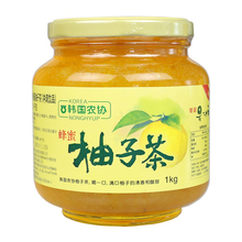 农协灌装果酱蜂蜜柚子茶1000g