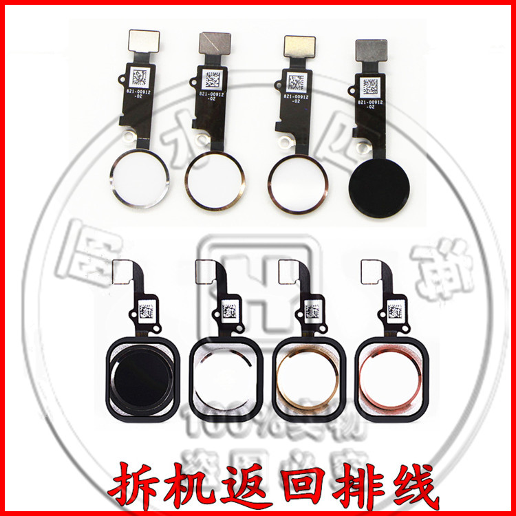 Apply Apple 6 Generation 6P 6S 6SP 7 Generation 7P 8 Generation 8P Return key assembly Key fingerprint Ribbon