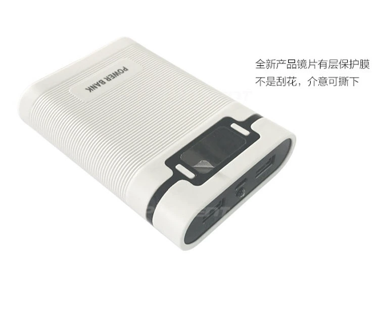 Pin lithium có thể thay thế hàn miễn phí hộp điện di động DIY sạc phụ kiện kho báu chân 2A đầu ra 3.7 tăng 5V kit sac du phong laptop