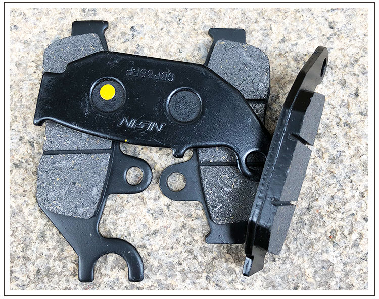 Nguyên bản của Wuyang Honda - Pad phanh giá bố thắng trước xe airblade