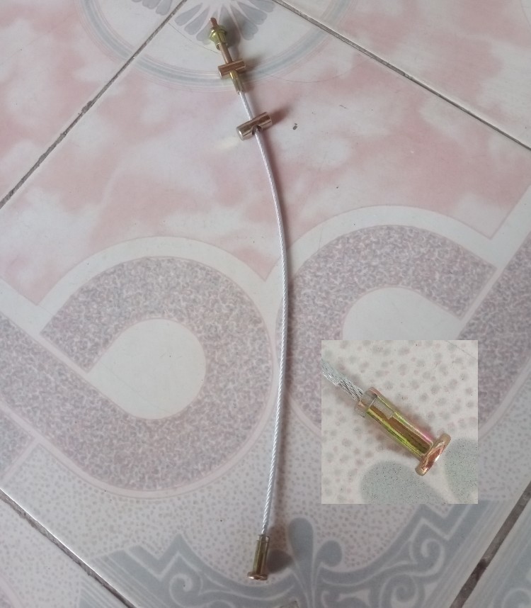 Brake line Mormon electric three-wheeler electric tricycle four-wheel hand brake wire hand brake pull wire electric bike hand brake car wire hand brake car pull wire