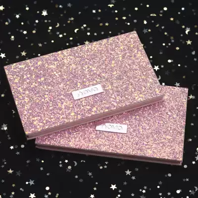 novo eyeshadow glitter pearlescent waterproof unicorn net red shiny eyeshadow palette ins super fire affordable student