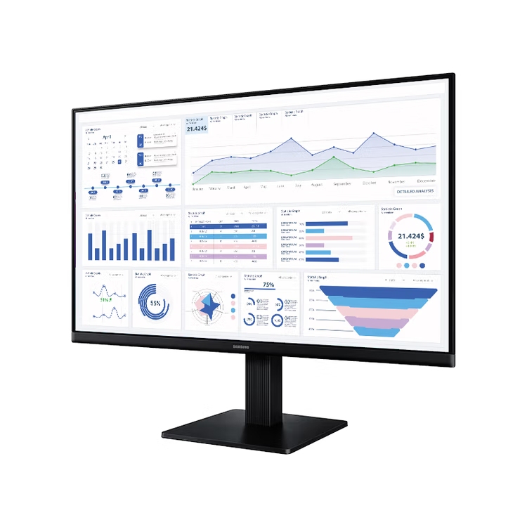 Samsung 24inch Ls24F322Gacxxf Monitor Ips 120Hz Eye Protection Wall-Mountable Office Screen 1080P Samsung 24inch Ls24F322Gacxxf Monitor Ips 120Hz Eye Protection Wall-Mountable Office Screen 1080P