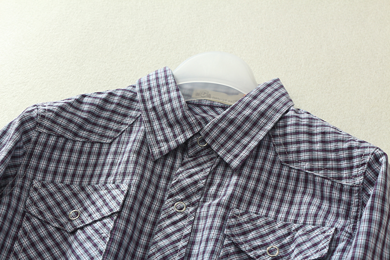 Chemise garcon à manche longue - Ref 2077628 Image 10