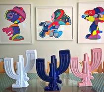 Now Todd James x Case studiyo Peace Patrol joint organ gun ceramic vase