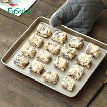 Oven baking tray non-stick non-stick baking mold tool rectangular household multi-purpose flat golden barbecue Basin