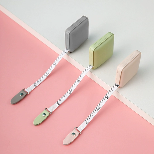 Рулетка FaSoLa, мягкая рулетка, измерения, мини-многофункциональная дюймовая милая маленькая линейка ручной работы, портативная линейка-метр
