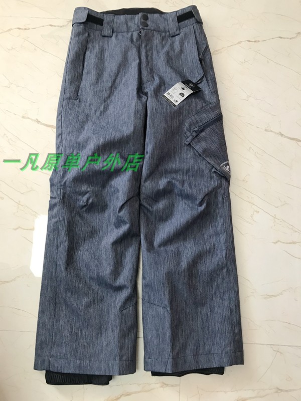 Exit Original Single New High-end Outdoor Children Ski Pants Waterproof 2W windproof and breathable abrasion resistant laminated cotton warm