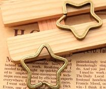 Haici hand-made fun hand-woven flowers Iron wire flower rod simulation flower accessories Luggage buckle Woven bag buckle accessories