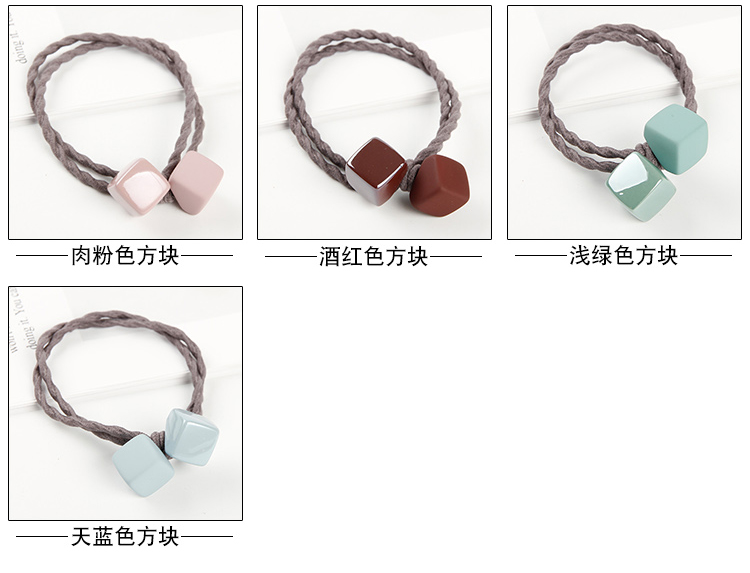 Hàn Quốc phụ huynh tóc trẻ em phụ kiện cá tính đầu dây trẻ em hộp tình yêu tóc vòng buộc tóc ngọt ngào ban nhạc tóc dây thừng cậu bé lớn nơ kẹp tóc
