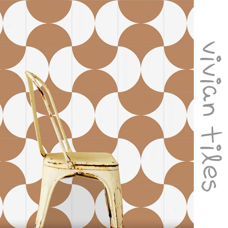 Moroccan retro wind 30x30 brief Flowers Brick Dinghi personality folk dining room Kitchen Balcony Bathroom floor tiles