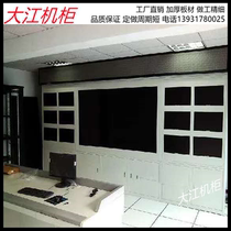 LCD assembled large screen TV wall cabinet 42 43 55 inch assembled TV screen wall cabinet custom operation stage