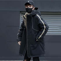 X TNF MDNS Tide Cards Down clothes Mens winter new loose Thickened Handsome and handsome Young jacket in the middle of the hat