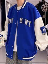 X TNF MDNS Klein Blue Baseball Suit Jacket Jacket Mens Spring Autumn 2022 New Trend Easy 100 lap blouses