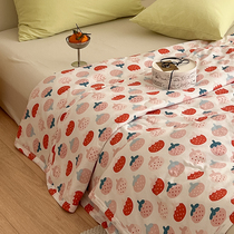 Ultra soft glutinous ~ -- pro-skin knit geranium cotton A type of baby grade summer thin air conditioning quilted by full cotton summer