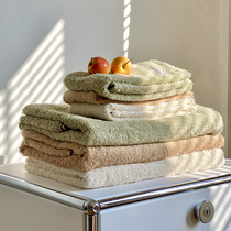 New products not dyed organic cotton towels 100% All cotton face towels Painted Cotton Baby Square Towels Thickened Water Absorbing Bath Towels