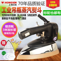 Red heart RH126 hanging bottle steam industrial electric iron clothing curtain dry cleaner shop 2000W