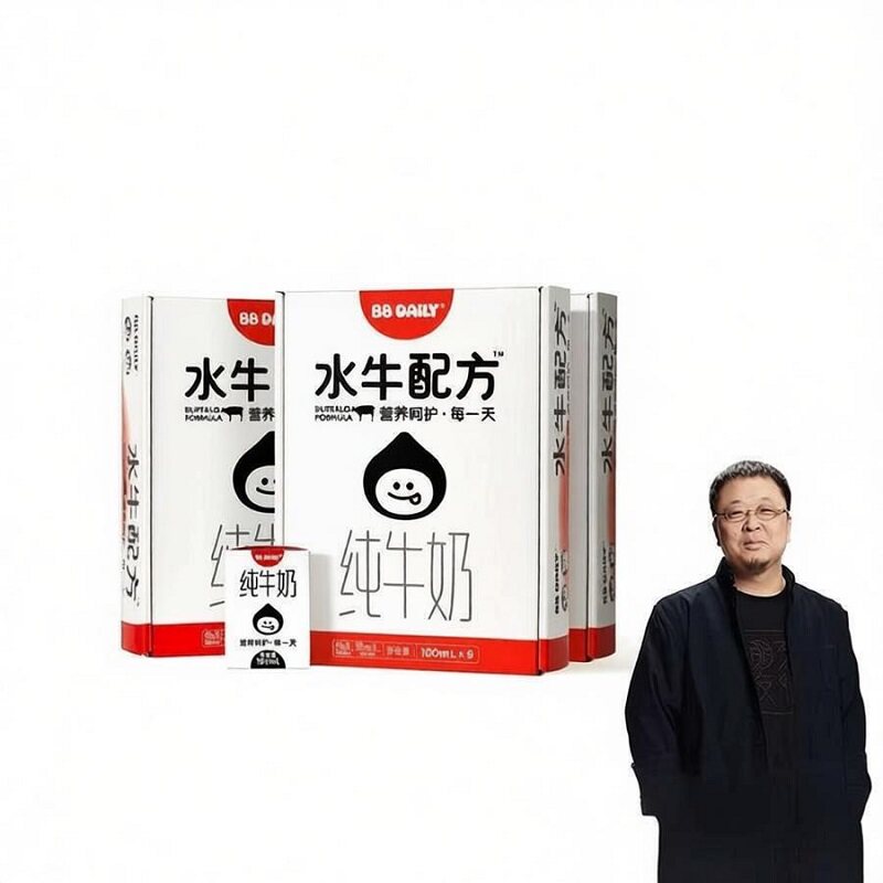 【交个朋友6周年庆典】隔壁刘奶奶 BB Daily水牛配方纯牛奶*3箱