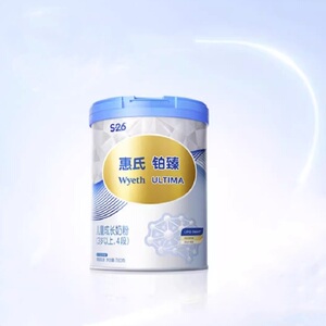 学习添动力惠氏S-26铂臻幼儿童4段奶粉780g*6罐3-7岁瑞士进口