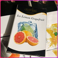 Желтый ледяной грейпфрут