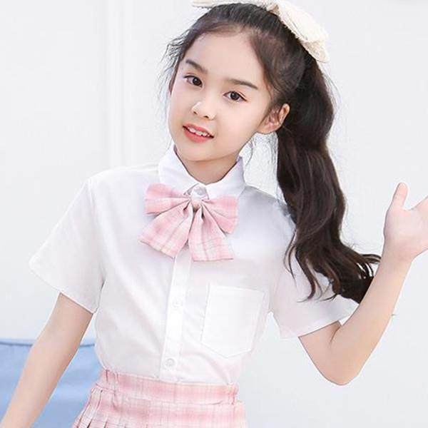 ສິ້ນ jk ທີ່ແທ້ຈິງຂອງເດັກນ້ອຍຂອງ 10-year-old college style suit girls pleated skirt full set big children’s plaid skirt 12-year-old autumn clothes