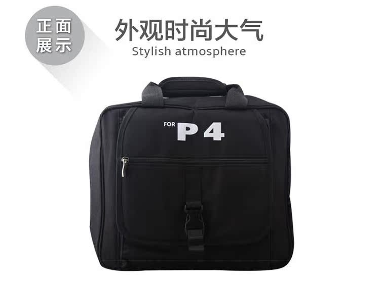 Gói máy chủ PS4pro Túi xách tay PS4 Túi máy chơi game PS4 Gói túi lưu trữ PS4 Bộ lưu trữ máy chủ PS4 - PS kết hợp dây sạc nam châm