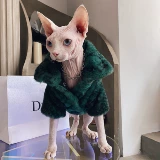 Безволосая одежда для кошек Свинкс немцы осень и зимняя согревая Quan Zhilong и ту же самую пару меха тирана