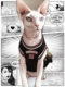 SPHYNXPLANET Devon Cat Clothes Sphynx Hairless Cat Summer ຝ້າຍບໍລິສຸດບາງໆ ເສື້ອຜ້າບ້ວງແມວ