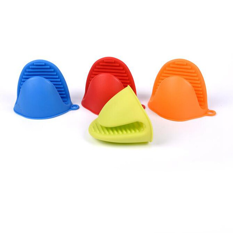 Kitchen Silicone Gel-proof Steaming Vegetable Fetch Pan Clip Casserpan Clip Saucer Saucer Anti-Scalding Bowl Instrumental Insulation Gloves