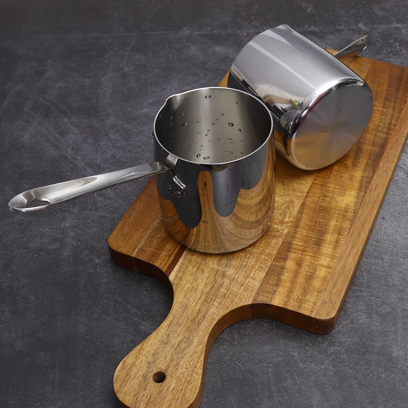 Emotional Turkey 18 10 Coffeemaker Small Milk Cup Heated Cream Fruit Jam Baking Small Vat Macaron to stay in syrup