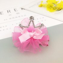 Japan and South Korea cute alloy crown childrens hairpin Princess baby small clip head flower girl duckbill clip headdress hair accessories