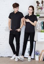 Quick suck sweat and breathable advertising Shirt culture Shirt set to make a work uniform diy short sleeve workwear T-shirt thrower