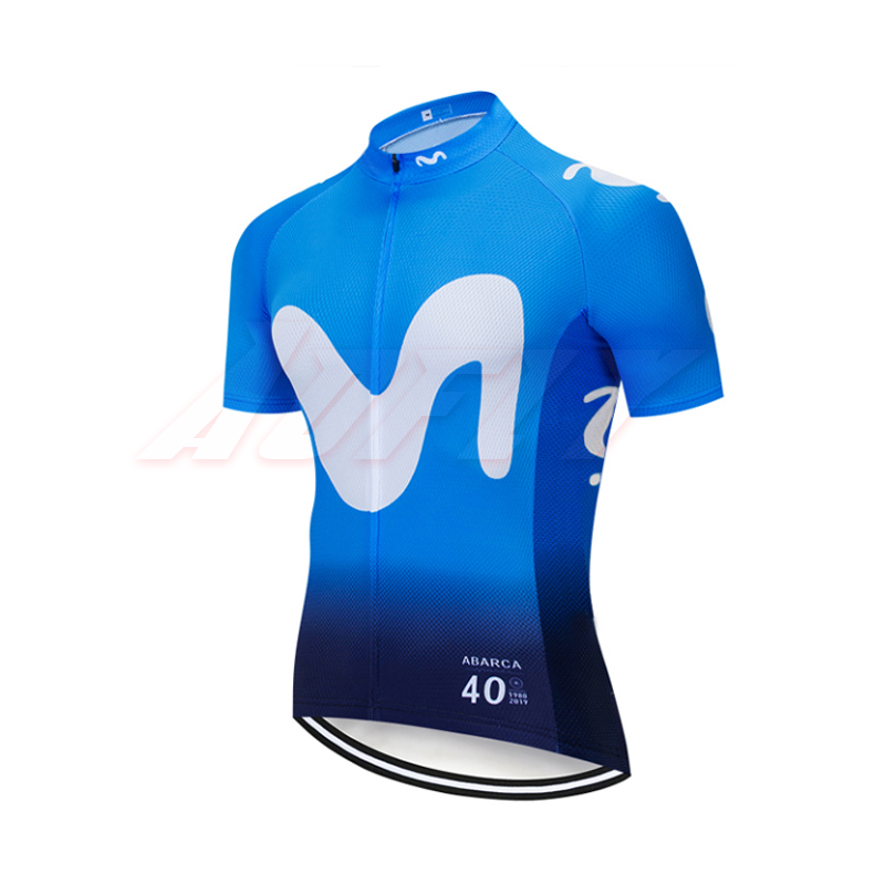 Green m bicycle riding suit men's white short-sleeved suit spring and autumn cycling shorts women's mountain bike equipment customization