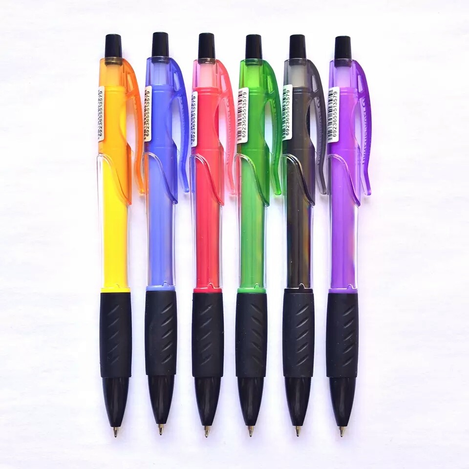 Sky Arrogance Press Pen 0-7mm Office Finance Invoicing Yuanzhu Pen Wholesale By Animated Pen Blue Oil Pen