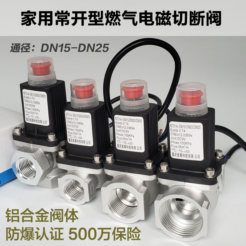 Gas Electromagnetic Emergency Cut Valve for Household Gas Gas Discharge Valve Automatic Gas Blocking Valve
