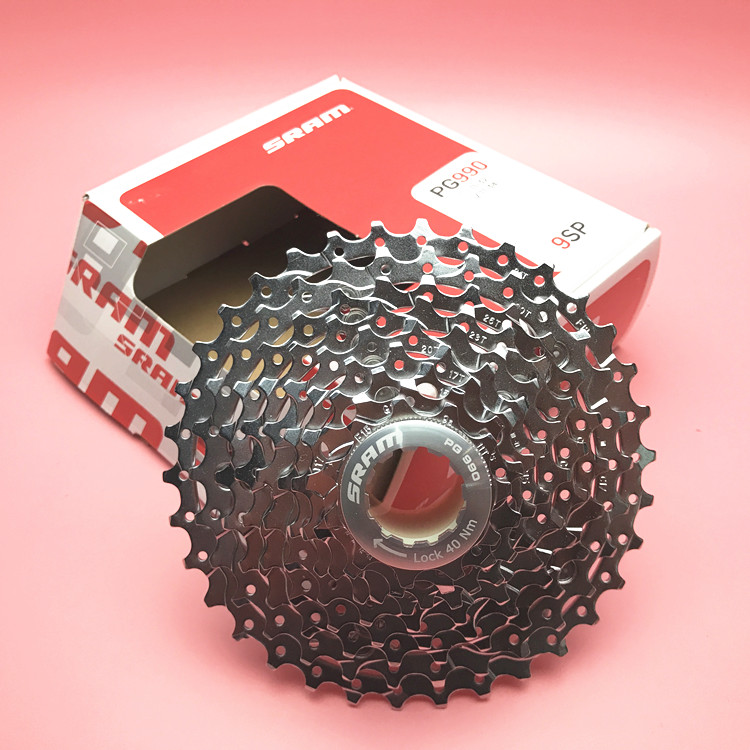 SRAM line goods PG990 PG 990 Flywheel 11-32 11-34 Teeth Red 980 Level 9 Speed 9S