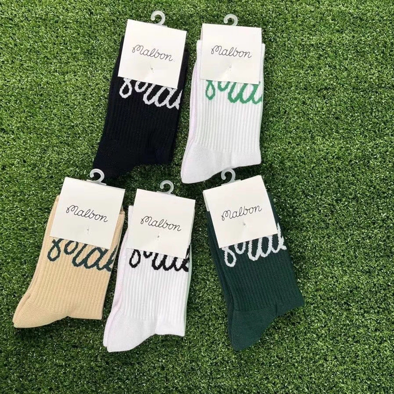 Malbon Socks Golf Socks Towel Bottom Socks Mid-Calf Socks Unisex Summer New Baseball Socks Golf Socks