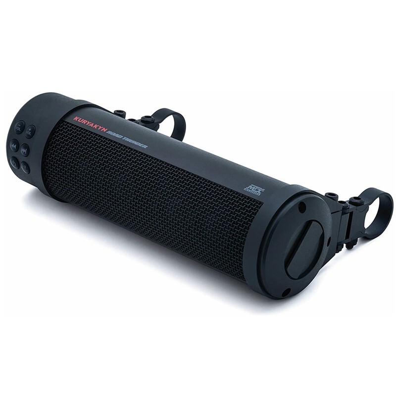 Kuryakyn ‎ Sound Bar Plus Bluetooth Speaker Road Lightning Protection Weather Motorcycle Bar Speaker
