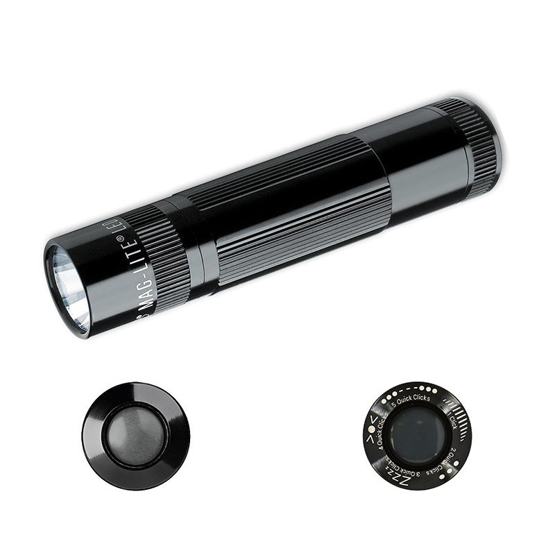 American Micron Maglite XL50 XL200 LED Intelligent dimming multimode EDC small glare flashlight